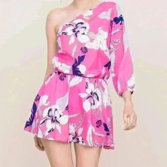 Yumi Kim Pink Floral Dress Size Medium NWT​​ - Picture 1 of 6